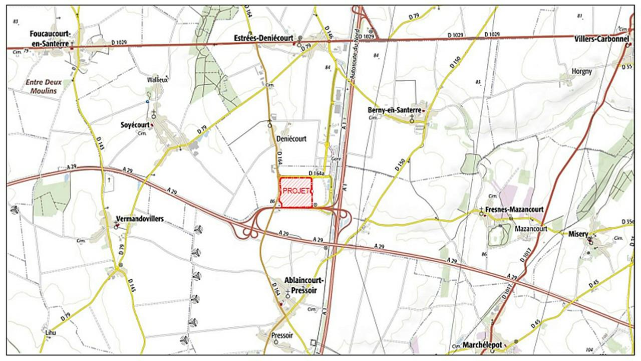 Entrepôt classe a Ablaincourt-Pressoir 18205m² Location entrepôt classe a Ablaincourt-Pressoir Somme OLLOG2106275 1